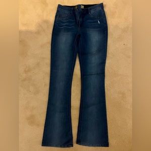 Democracy Ab Technology Skinny Flare Jeans NWOT